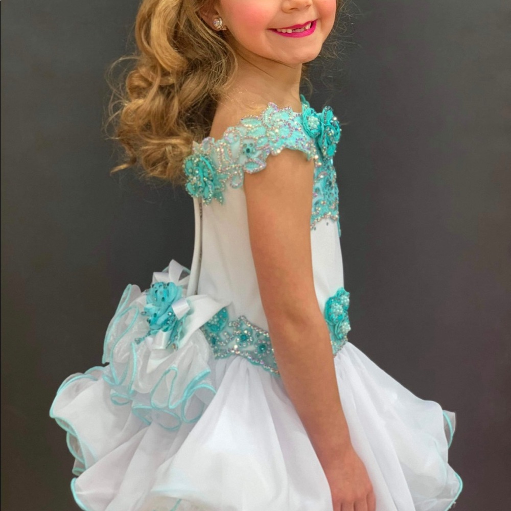 Little girl pageant dress